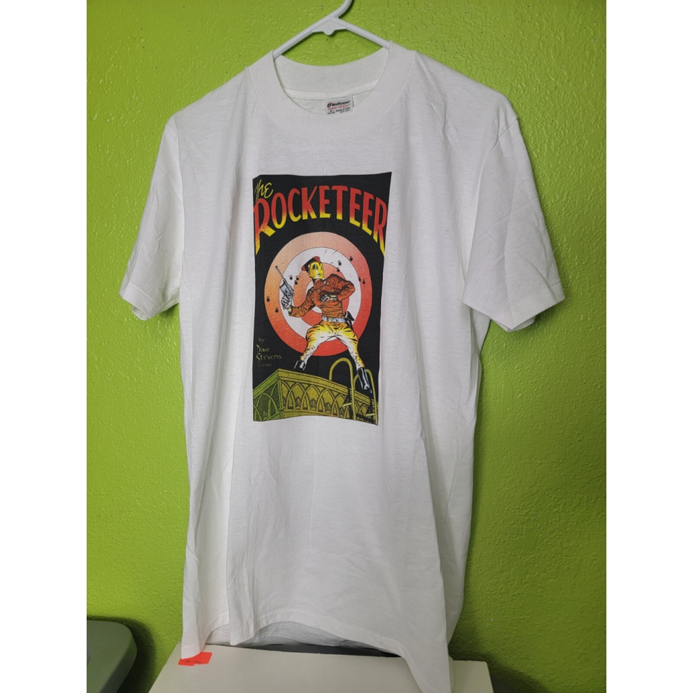Vintage The Rocketeer Graphitti 1982 Single Stitch Comic DISNEY 80s Stedman Rare